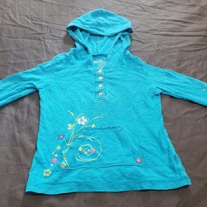 Long Sleeve Sweater Hooded Floral Design Light XS 2-3 Year Size Lullah Bette